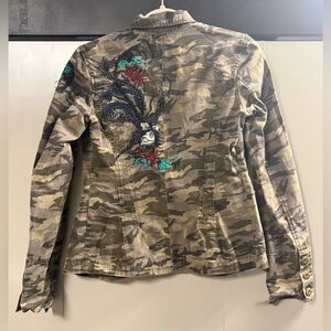 Morbid Threads camo jacket